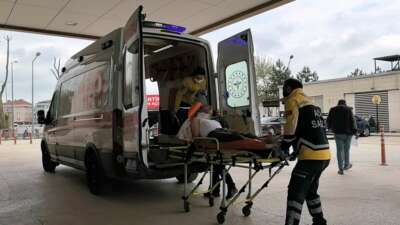 Bursa'nın İnegöl ilçesinde yanlışla ocak