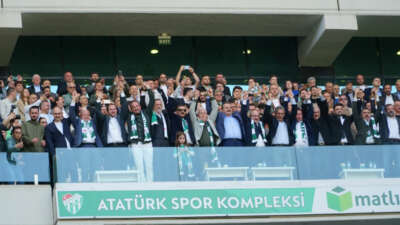 Bursaspor zaferinde protokolden birlik mesajı