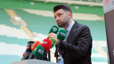 Bursaspor Başkanı Çelik’ten teşekkür ve “Winner” takım sözü