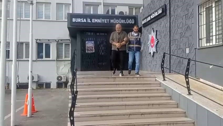 98 saatlik takip, ziyarette yakalandı Bursa Emniyet Müdürlüğü, Asayiş Şube