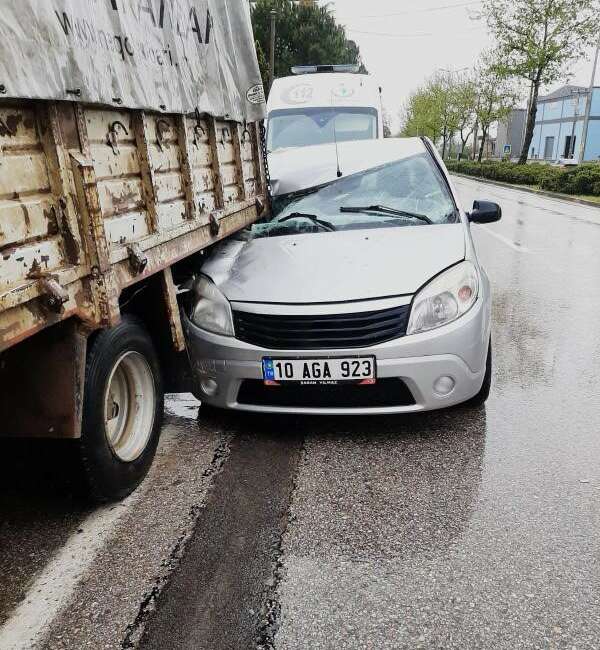 Bursa'nın İnegöl ilçesinde yağış