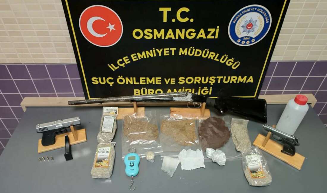 Bursa’da uyuşturucu tacirlerine geçit yok Bursa'da Osmangazi Suç Önleme