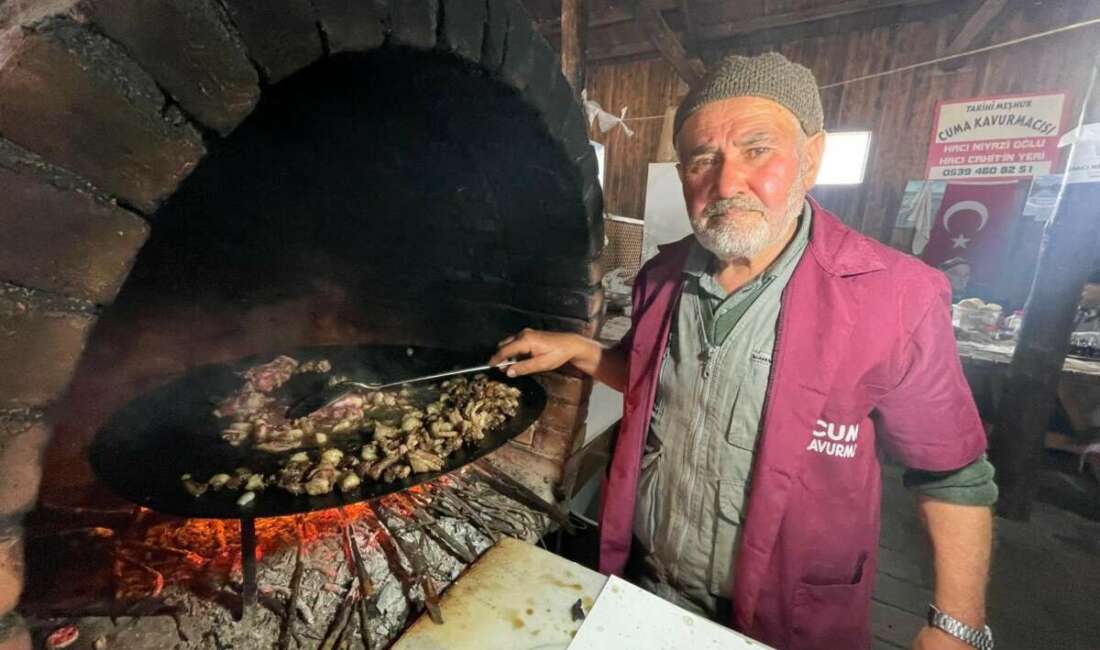 Dualı güveçlerden yemek için akın akın geliyorlar
