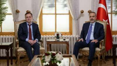 Bakan Fidan’ın Rus heyeti ile görüşmesi sona erdi