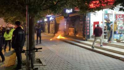 Bursa’nın İnegöl ilçesinde şampiyonluk kutlamaları