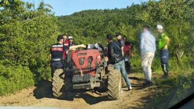Bursa'nın İnegöl ilçesinde babasının kullandığı