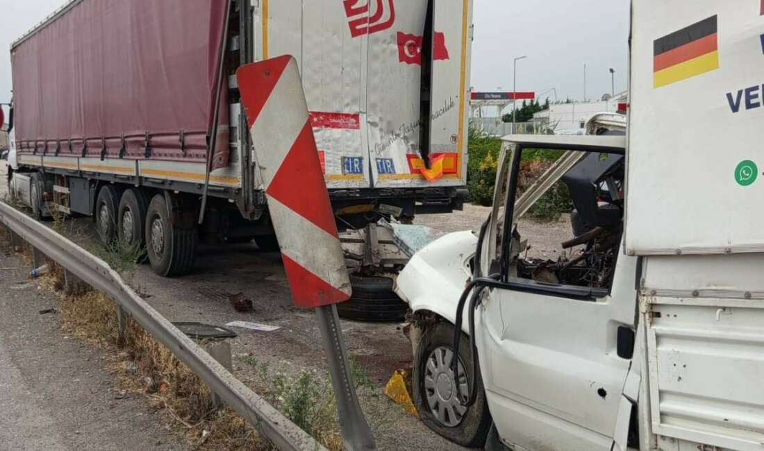 Bursa'nın Karacabey ilçesinde meydana