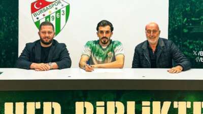  Bursaspor, Hakkı Türker transferini resmen açıkladı