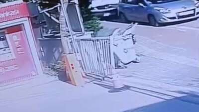 Bursa'nın Nilüfer ilçesinde kontrolden çıkan