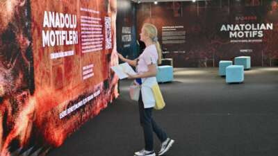 Anadolu motiflerini yapay zeka ile buluşturan sergi HOMETEX’te