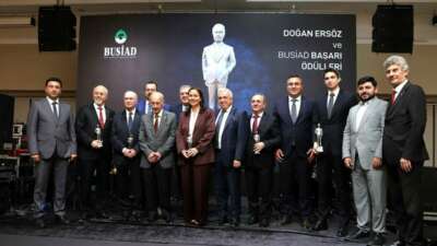 BUSİAD ödülleri sahiplerini buldu