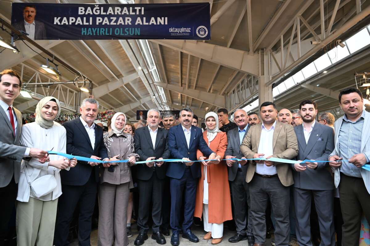 Yıldırım Bağlaraltı’na Modern ve Konforlu Pazar Alanı