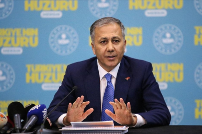 İçişleri Bakanı Ali Yerlikaya,