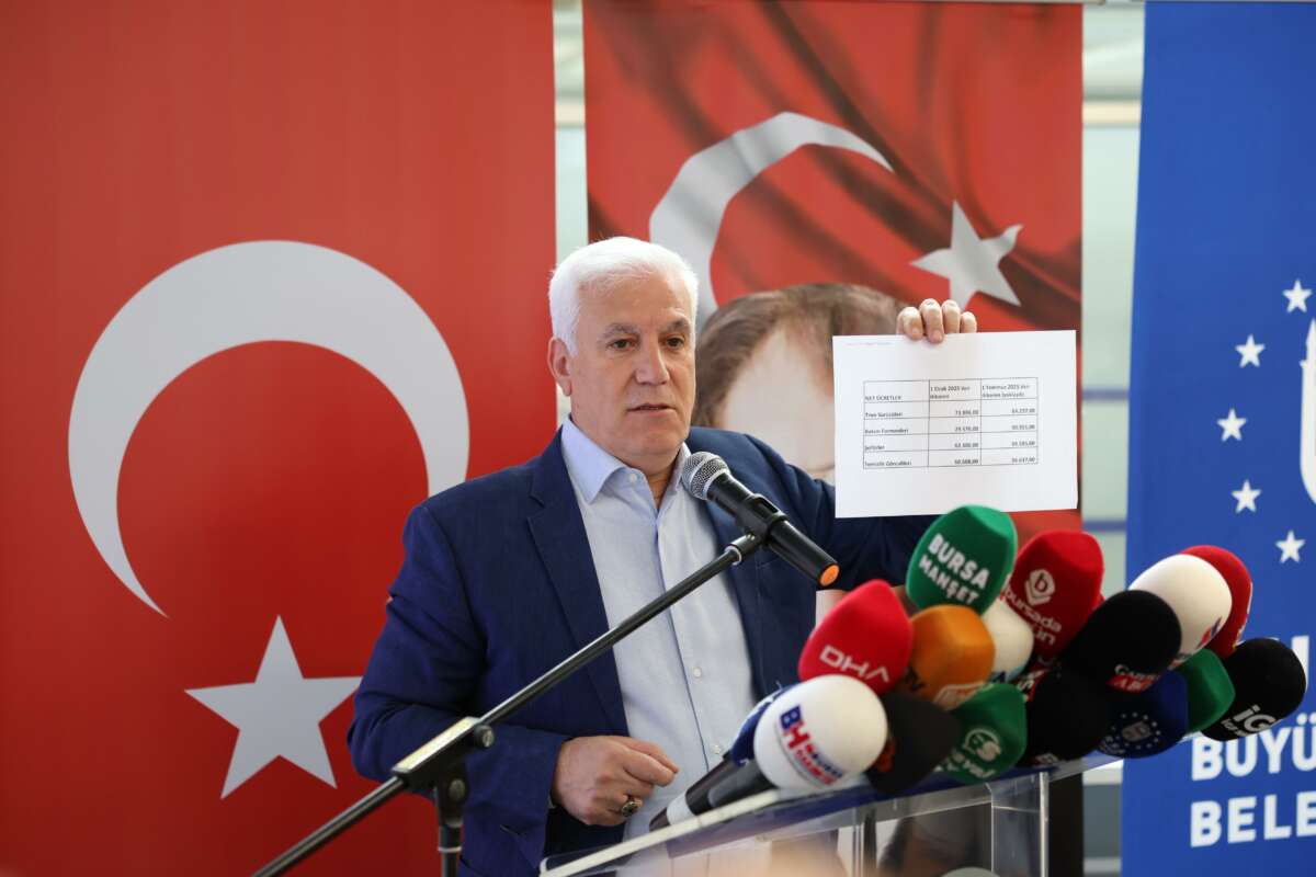 Başkan Bozbey; “Bursalıların da çalışma arkadaşlarımızın da haklarını koruyoruz’