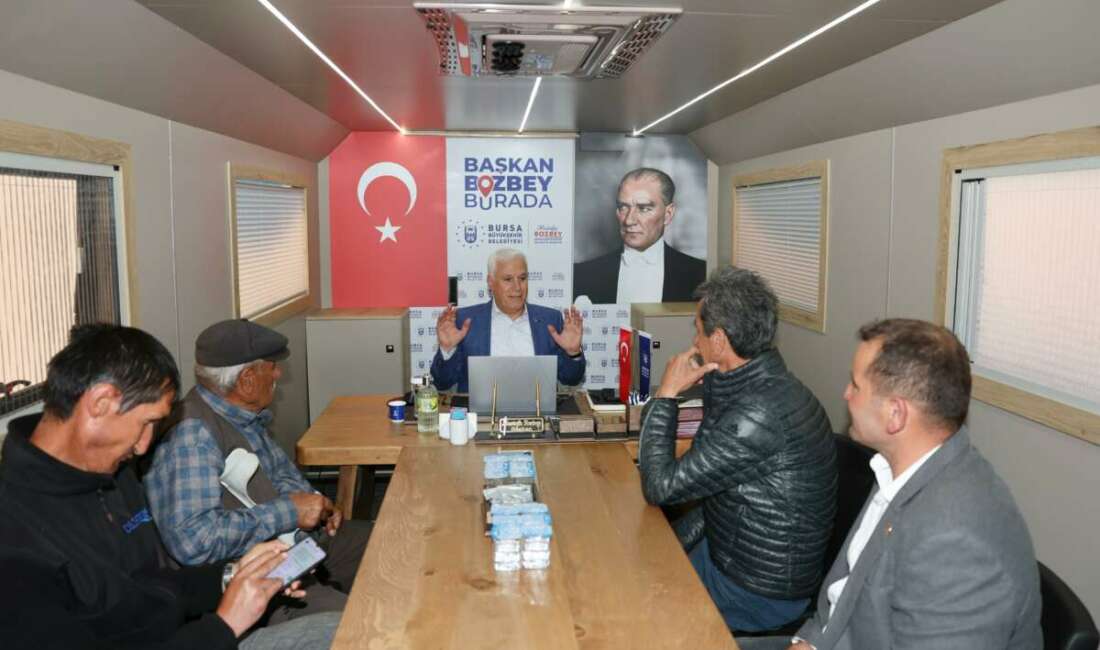 Başkan Bozbey, “Dağ yöresi turizmle ve doğayı kirletmeyen işletmelerle kalkınacak” ‘Başkan Bozbey Burada’ projesi