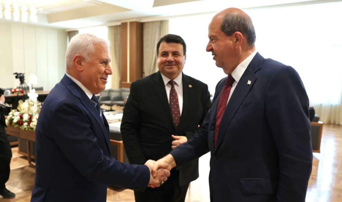 Başkan Bozbey’den KKTC Cumhurbaşkanı Ersin Tatar’a ziyaret Bursa Büyükşehir Belediye Başkanı