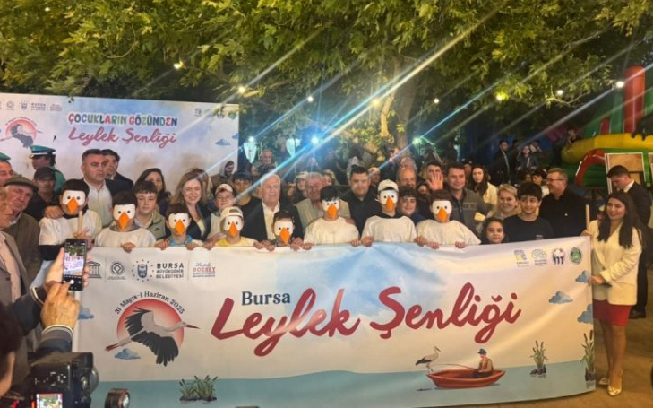 Bursa Leylek Şenliği coşkuyla başladı
