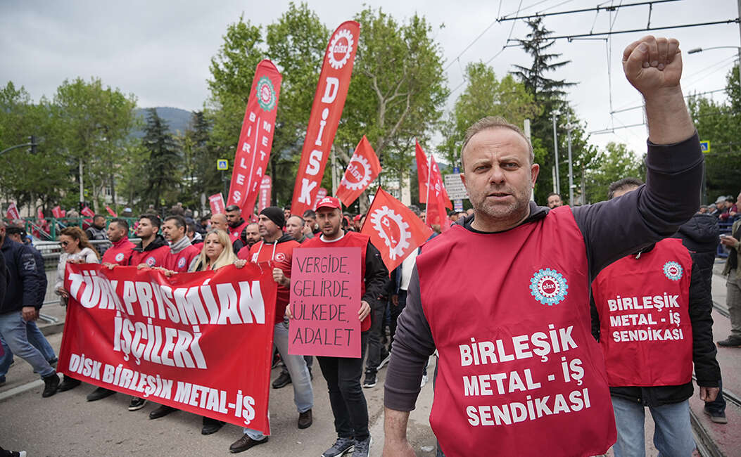 Bursa'da 1 Mayıs Emek