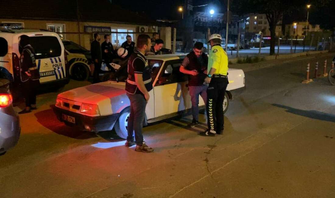 Bursa’da denetimler aralıksız sürüyor İnegöl İlçe Emniyet Müdürlüğü