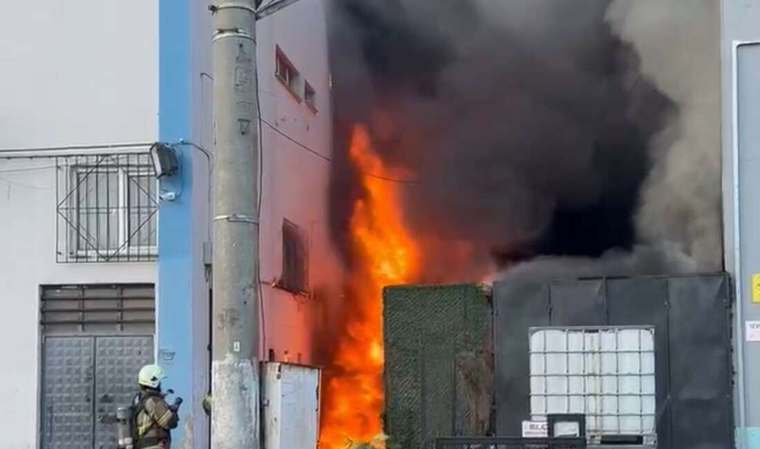 Bursa’da fabrika yangını korku dolu anlar yaşattı Bursa'nın Nilüfer ilçesi Çalı