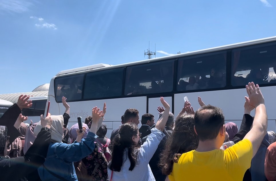 Bursa’da ilk hac kafilesi dualarla yola çıktı Diyanet İşleri Başkanlığı tarafından