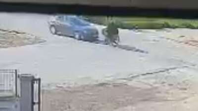 Bursa'nın İnegöl ilçesinde otomobil ile