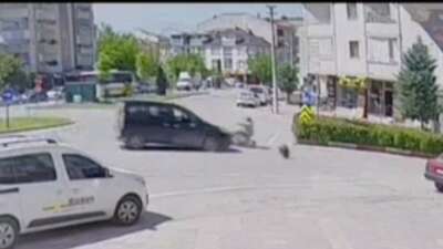 Bursa'nın İnegöl ilçesinde hafif ticari