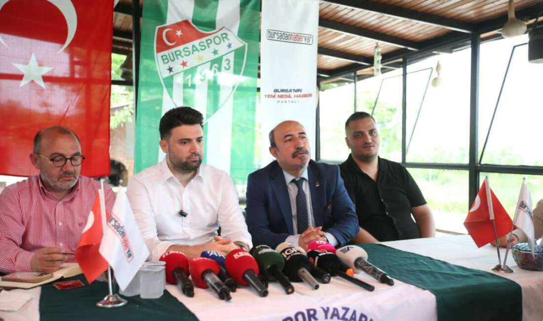 Bursaspor Başkanı Enes Çelik,