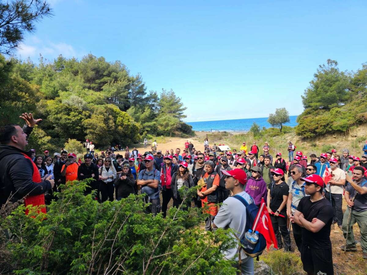 Çanakkale’de ‘Zığındere Harp Yolu Şehitlere Saygı Yürüyüşü’ gerçekleştirildi
