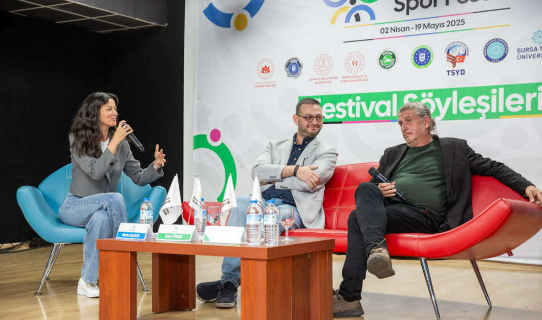 Festival Söyleşileri’nin son konuğu Erke Tümer ve Erdal Hoş oldu Bursa Uluslararası Spor Festivali