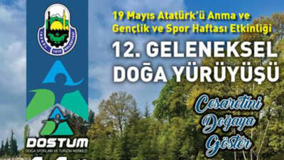 İnegöl Belediyesi’nden 19 Mayıs Doğa Yürüyüşü etkinliğine davet