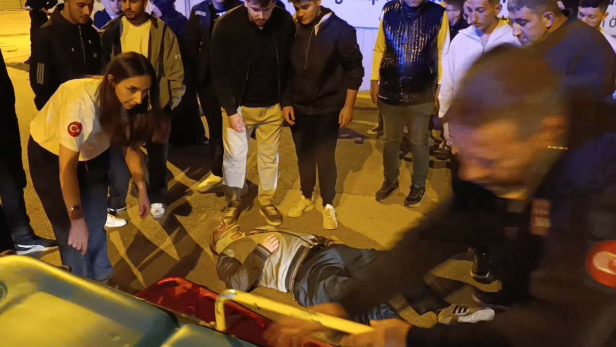 İnegöl’de Otomobil ile motosiklet çarpıştı: 1 yaralı