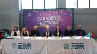Nilüfer’de Karadeniz Festivali zamanı