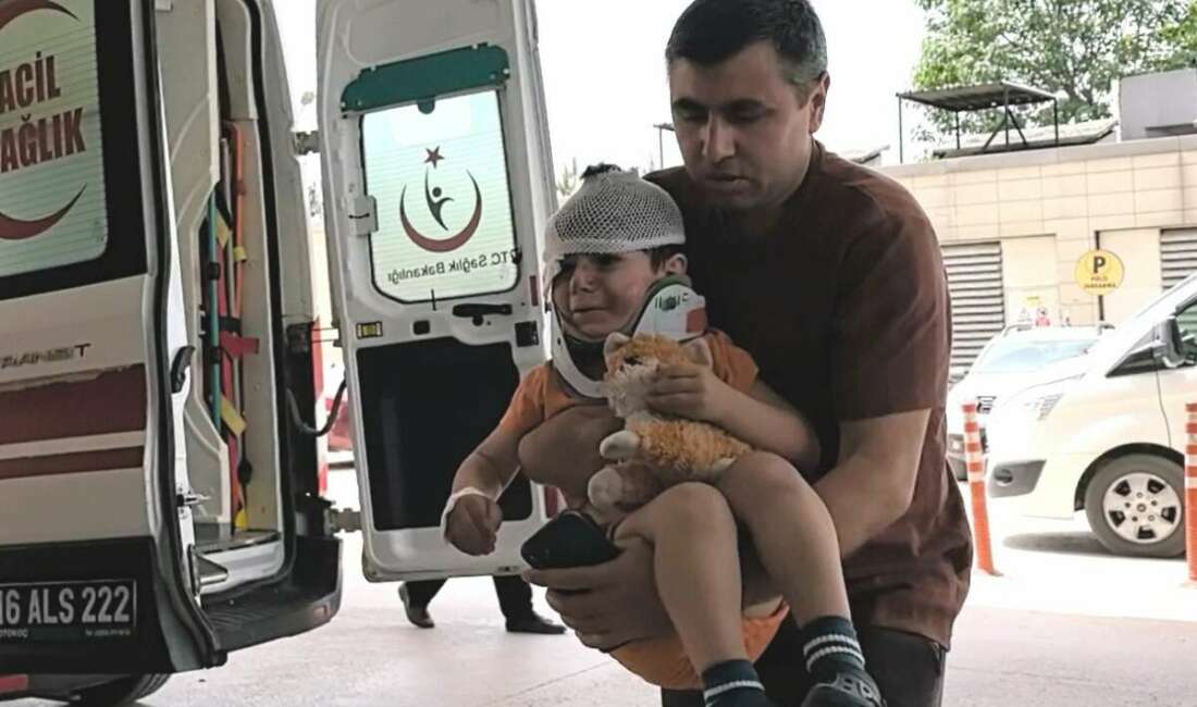 Bursa'nın İnegöl ilçesinde kontrolden