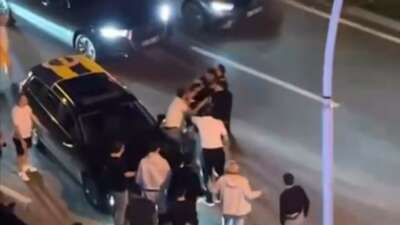 Bursa'da Fenerbahçe'nin şampiyonluk kutlamaları sırasında