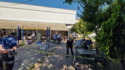 Bursa'nın Orhangazi ilçesinde otobüs terminalinde