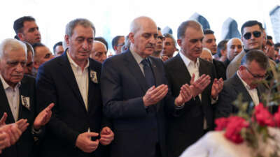 TBMM Başkanı Kurtulmuş ve AK Parti Sözcüsü Çelik’ten Sırrı Süreyya Önder’in cenaze töreni sonrası açıklama