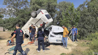 Bursa'nın İnegöl ilçesinde meydana gelen
