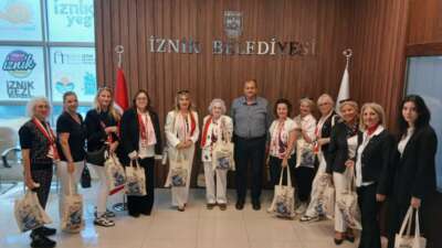 Türk Kadınlar Birliği Bursa Şubesi’nden İznik’e anlamlı ziyaret