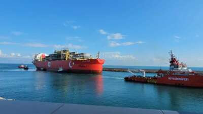 Türkiye’nin ilk yüzer gaz platformu Filyos’ta