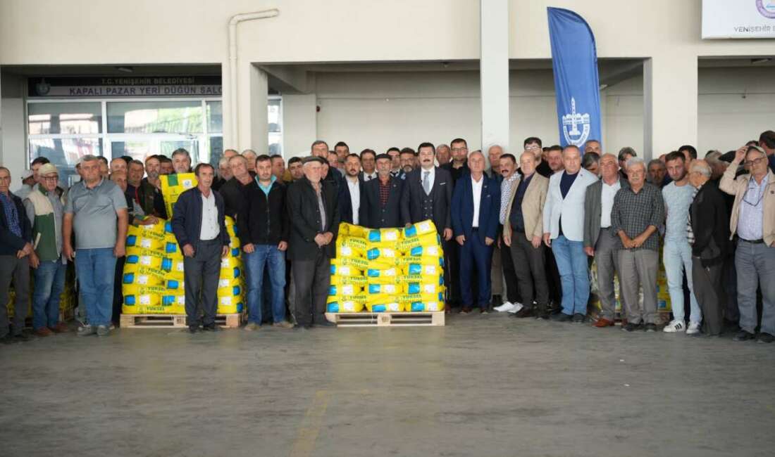 Tarımın başkenti Yenişehir'de çiftçiye