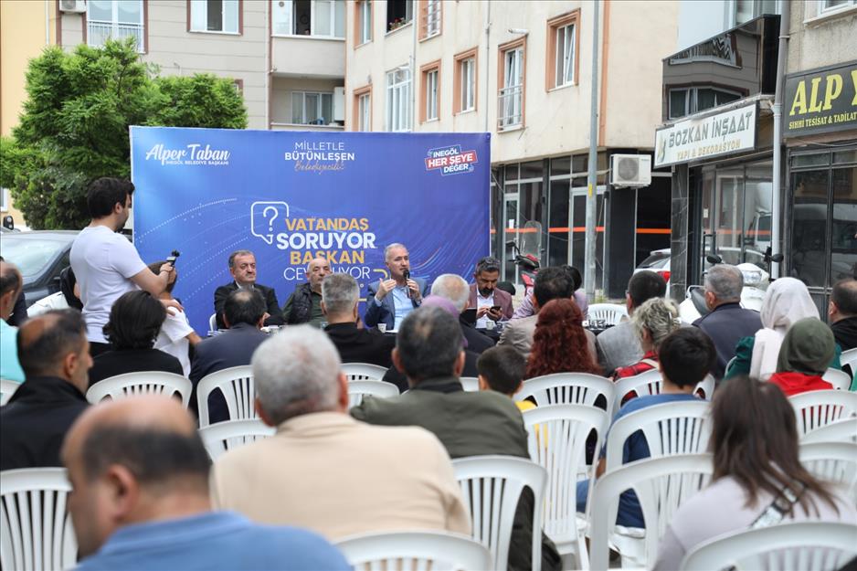Başkan Taban Osmaniye Mahallesi sakinleriyle buluştu
