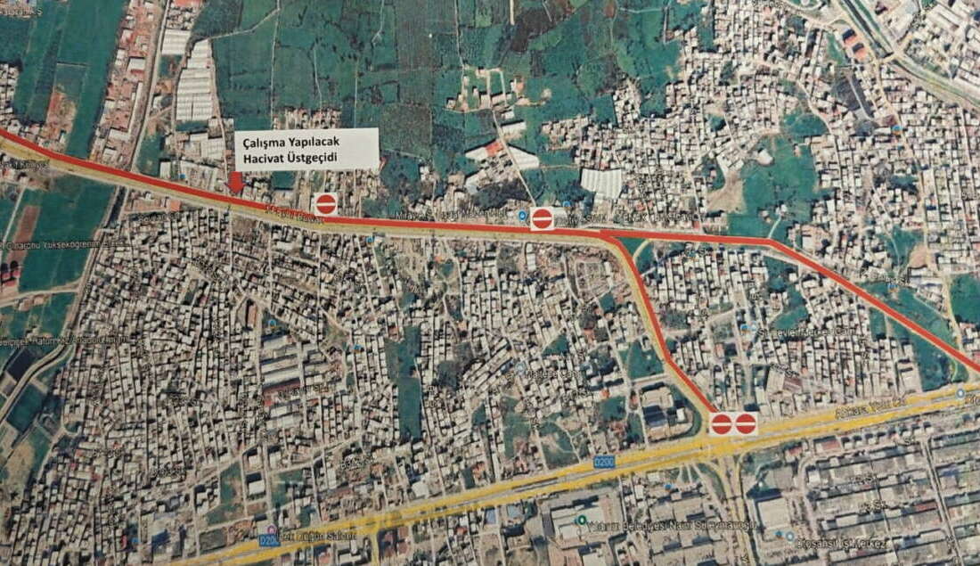 Bursa’da trafik düzenlemesi Bursa Büyükşehir Belediyesi Fen