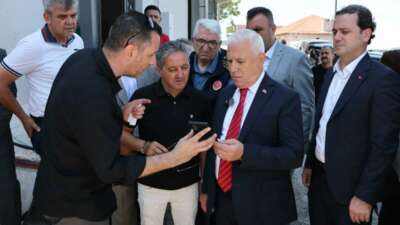 Başkan Bozbey’den yangında zarar gören bölgelere ziyaret