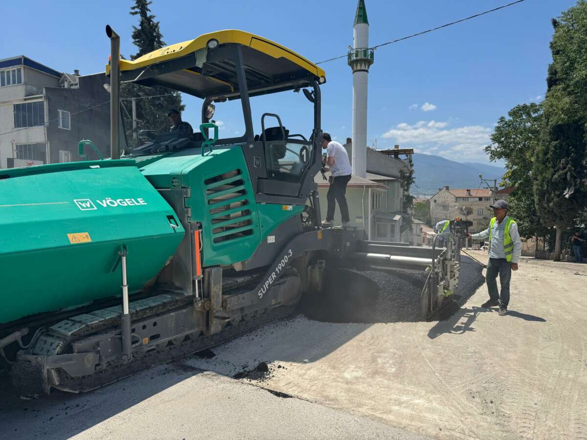 İnegöl’ün altyapısı ve üstyapısı Büyükşehir’le güçleniyor