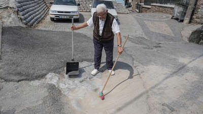 452 yıllık izi, her gün göreviymiş gibi temizliyor