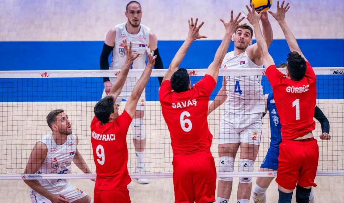 A Milli Erkek Voleybol Takımı, Milletler Ligi’ne mağlubiyetle başladı A Milli Erkek Voleybol