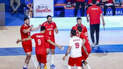 A Milli Erkek Voleybol Takımı, Slovenya’ya 3-0 mağlup oldu