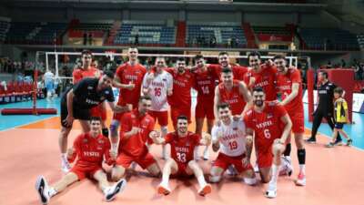 A Milli Erkek Voleybol Takımı, Slovenya’yı mağlup etti