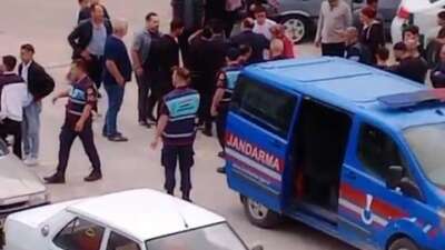 Bursa'nın İnegöl ilçesinde iki grup